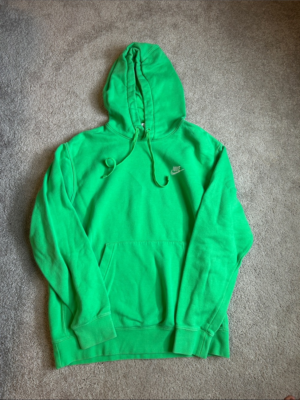 Nike Green Pullover Hoodie